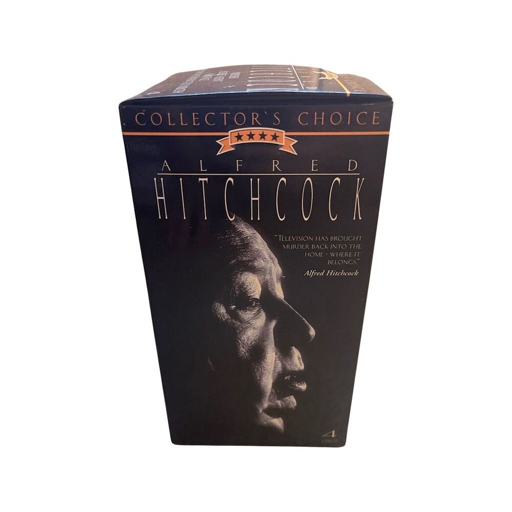Alfred Hitchcock Collector's Choice VHS Box Set Thriller Mystery: Horror VHS